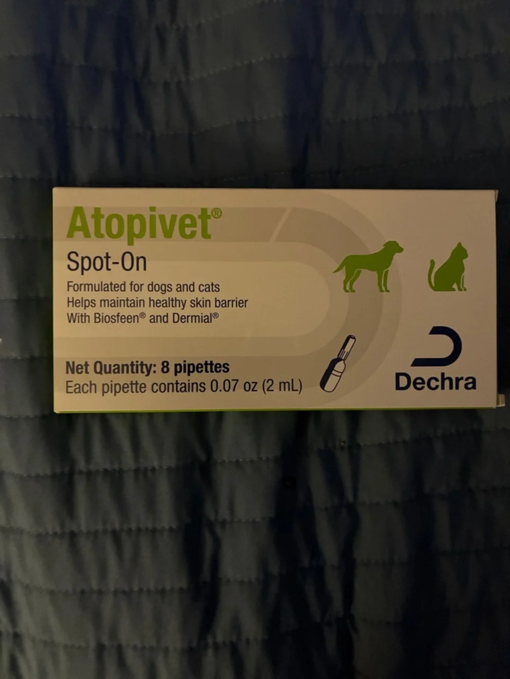 Atopivet Spot-On Skin Support for Dogs & Cats - TWO BOXES